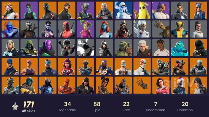 FA - [PSN/XBOX/SWITCH/PC] 171 skins | OG STW | The Reaper | Elite Agent | Mako | Take The L | Havoc | Rogue Agent | Sub Commander | Calamity