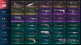 EU / 69 Skins / Ruin Dagger / Inventory value ~ 39025 VP kk3
