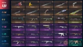 EU / 131 Skins / Inventory value ~ 52775 VP / 10 Knives kk7