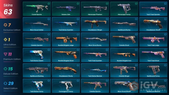 [NA] - SKINS 63 - KNIFE 6 - Elderflame Vandal - Blade of Aemondir - Kuronami no Yaiba - Overdrive Blade - FULL ACCESS - INSTANT DELIVERY