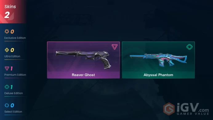[EU] - SKINS 2 - Reaver Ghost - Abyssal Phantom - FULL ACCESS - INSTANT DELIVERY