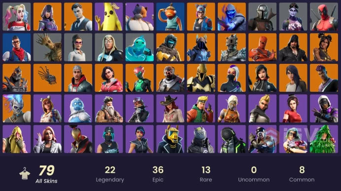 FA - [SWITCH/PC] 79 skins | Glow | Gold Brutus | Gold Midas | Prodigy | Hybrid | Fusion | Lynx | The Prisoner | Sorana | Zenith | Vendetta | Rox