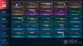 [EU] 18k VP Spent | Email | 21 Skins | ChronoVoid Vandal | ChronoVoid Phantom | ChronoVoid Sheriff | Terminus A Quo