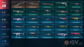 [EU] Email | 6.6k VP Spent | 25 skins | ChronoVoid Vandal | Forsaken Ritual Blade | Piedra del Sol Phantom | Task Force 809 Phantom