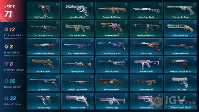 [EU] Email | 52k VP Spent | 71 Skins | 5 Knives | Protocol 781-A Phantom | Elderflame Operator | Reaver Karambit | Neo Frontier Sheriff