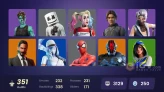 [PC/XBOX] 351 Skins | Chun-Li | Leviathan Axe | Fishstick | Midas | Major Glory | Super Cab-Masher | Shooting Starstaff | Maill access/