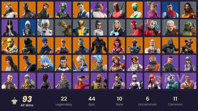 [PC/XBOX] 92 Skins | OG STW | Take The L | The Reaper | Elite Agent | Omega | Drift | Carbon Commando | Prodigy | Midas | Pursuit | Mail access/