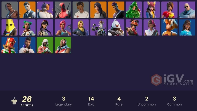 [PC/XBOX] 26 Skins | Travis Scott | Midas | Cactus Jack | Shooting Starstaff | Raise The Cup | Rage | Verve | Head Banger | Mail access/