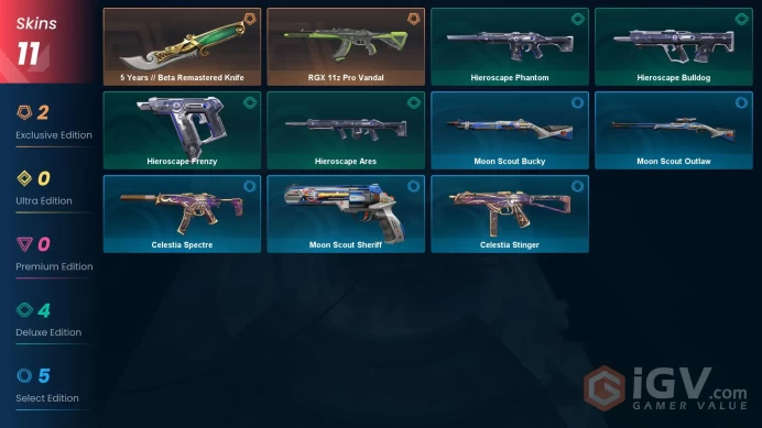 [Turkish] / 5 Years Beta Remastered Knife + RGX 11z Pro Vandal / Unranked / Full Access & Instant Delivery #T117