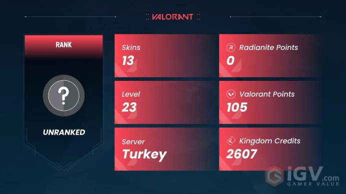 [Turkish] / EX.O Bundle / Unranked Ranked Ready/ Full Access & Instant Delivery #T61