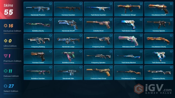 [Turkish] / Primordium Bundle + 5 Vandals + RGX Firefly & More / Unranked / Full Access #T108