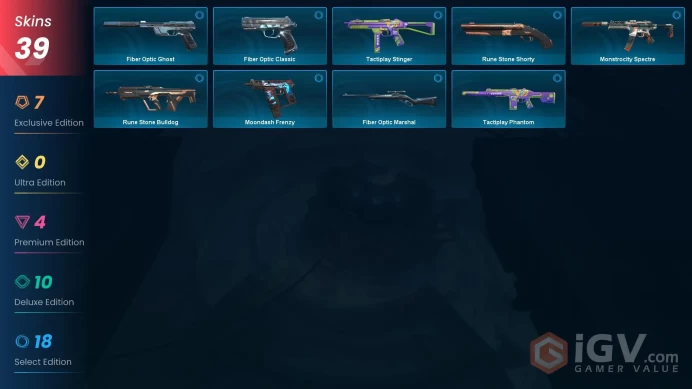 EU 39 skins | Kuronami no Yaiba | Kuronami Sheriff | Kuronami Vandal | Kuronami Marshal | Kuronami Spectre | XERØFANG Knife | Ion Vandal |