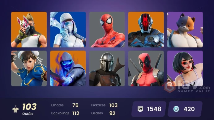 PC/PSN/XBOX/Chun-Li (OG) /Darth Vader/Joltara/Joey/Drift/Doctor Strange FULL ACCESS/