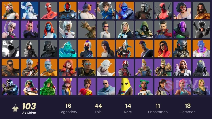 PC/PSN/XBOX/Chun-Li (OG) /Darth Vader/Joltara/Joey/Drift/Doctor Strange FULL ACCESS/