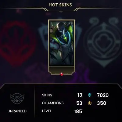 LAS | 53 CHAMP 13 SKINS