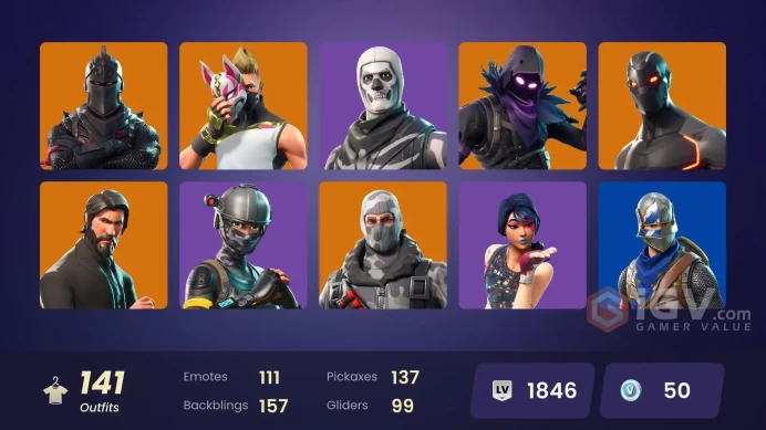 (GERMAN/ENG) 139, OG SKULL TROOPER (PURPLE) + BLACK KNIGHT, SEASON 3, TAKE THE L, ONLY 