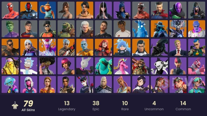 [PC/PSN/XBOX] 78 skins | Ronin | Deadeye | Nezumi | The Origin | Blackheart | The Foundation | 100 VB