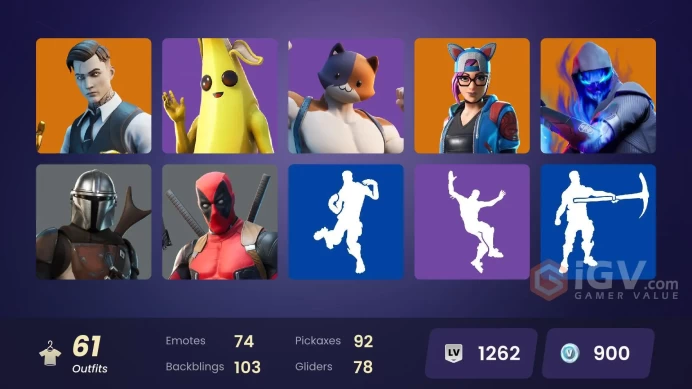 [PC/PSN] 61 skins | OG STW | Peely | Deadpool | Mandalorian | Ice King (Gold) | Hybrid (Stage 4) | Zenith (Stage 4) |ZAK26