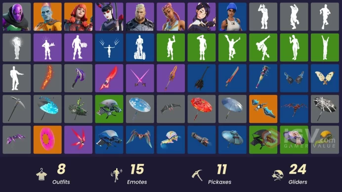 PSN/PC/XBOX 8 skins | Blue Team Leader | Mako | The Imagined 
