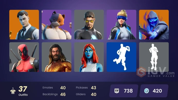 PC/PSN/XBOX 37 skins | Neo VersA (OG) | Gold Midas(RARE) | Gold Brutus (RARE) | Gold Meowscles(RARE)  | Fusion | Eternal Knight FULL ACCESS