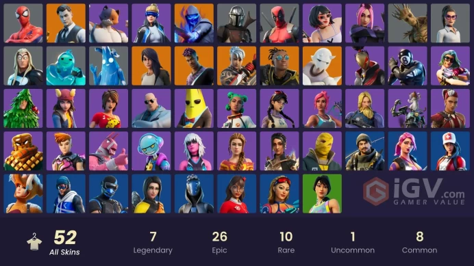 [PC/PSN/XBOX] 52 skins | Neo Versa | Gold Brutus | Gold Midas | Sultura | Point Patroller | Fixer | Snap | Fade | Malik | Fusion  | 500 VB