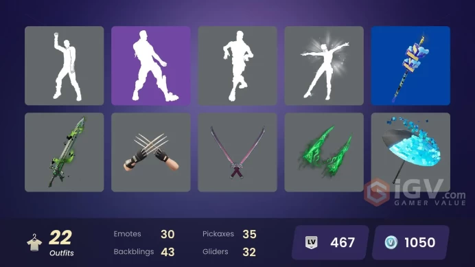 [PC/PSN/XBOX/NINTENDO] 22 skins | Katalina | Classic Peelverine | Black Panther (Shuri) | Captain Jones | 1050 VB  ZAK441   