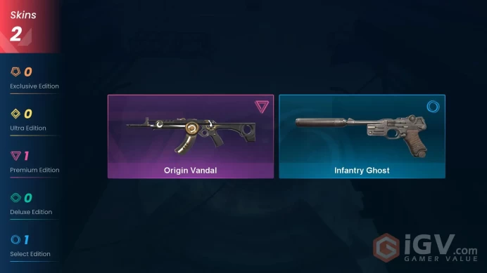 Origin Vandal+ infantry ghost+ 250 VP/ Personal account with first E-mail+ the receipts/ FUll access+instant delivery/ Turkish Region Eu servers