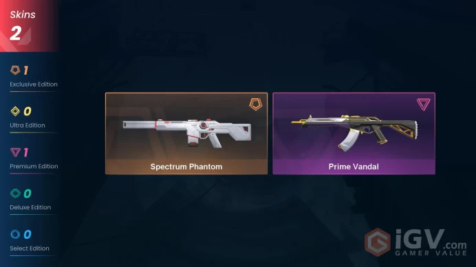 North America | Spectrum Phantom + Prime Vandal | Country USA  | Ranked Ready | you can change email | HandMade