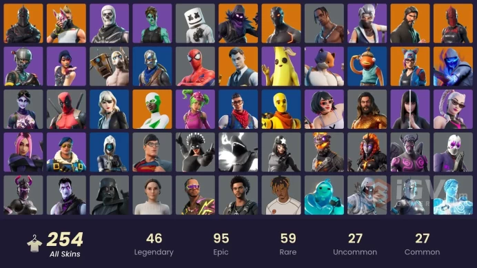 [PC/XBOX] FA 253 skins Black Knight | Travis Scott | Floss | Sparkle Specialist | The Reaper | Blue Squire | Royale Knight | OG STW