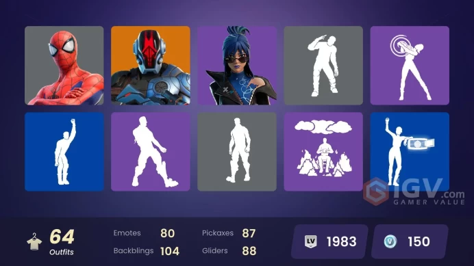 [PC/PSN/XBOX] 64 Skins | Shooting Starstaff | Nanner Ringer | Verve | Astroworld Cyclone | Highwire | Vengeance Jones | Ahsoka Tano |
