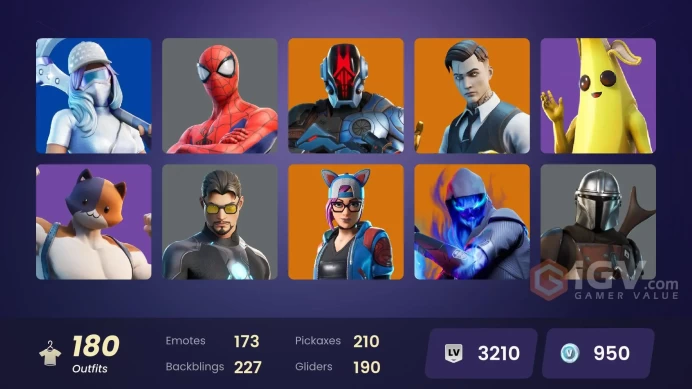 [PC/PSN/XBOX] 950 VB] 180 SKINS: GOLD MIDAS / GOLD BRUTUS / SULTURA / CLOUD STRIKER / PRODIGY / CARBON COMMANDO / HADES / ERA / SNAP / RONIN