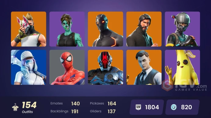 [PC/PSN/XBOX] FA 154 skins | The Reaper | OG STW | Elite Agent | Blue Team Leader | Astro Jack | Take The L | Vivi Chroma | Cloud Striker