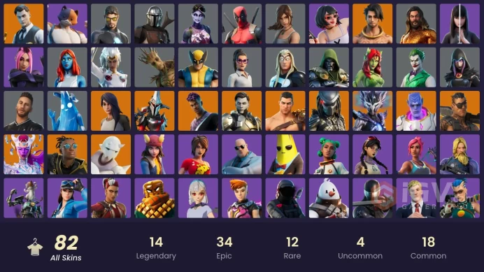 [PC/XBOX] 100 VB] 82 SKINS: GOLD MIDAS / GOLD MEOWSCLES / GOLD BRUTUS / FIXER / SULTURA / TRILOGY / CLOUD STRIKER / POINT PATROLLER