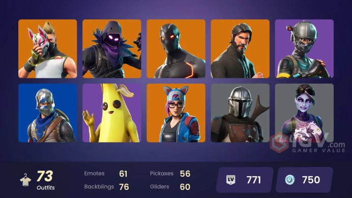 [PC/PSN/XBOX] FA 71 skins | The Reaper | Blue Squire | Royale Knight | Elite Agent | Take The L | Omega (stage 5) | Rogue Agent | Drift | 550 VB