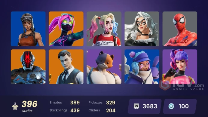 [PC/PSN/XBOX] FA 392 skins | Dark Skully | Renegade Raider | Chun-Li | Cammy | Katalina | Alli | Malik | Menace | Midas | Gear Specialist Maya