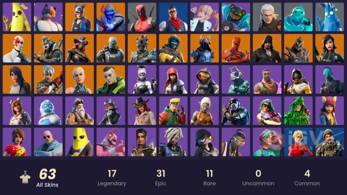 [PC/XBOX] 350 VB] 63 SKINS: TRILOGY / PRODIGY / TWYN / BLACKHEART / WILD CARD / THE PRISONER / PARADIGM [REALITY-659] / CALAMITY / A.I.M.