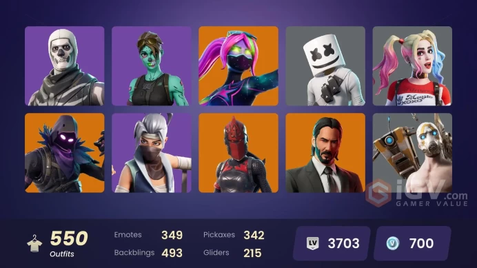 [PC/PSN/XBOX] 550 skins | Gold Midas | Fishstick (World Cup) | Modena Icon | Dummy Supreme | Major Glory | Fixer | Psycho Bandit | 700 VB