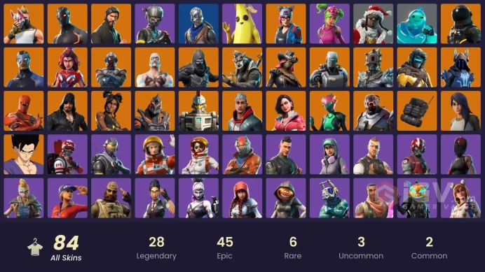 [PC/PSN/XBOX] 83 skins | The Reaper | Blue Squire | Royale Knight | Elite Agent | Take The L | Rogue Agent | The Prisoner | Rox | 450 VB
