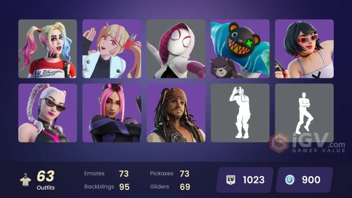 {PC/PSN/XBOX} 750 VB} 63 SKINS: MALIK / TWYN / HADES / ZEUS / PARADIGM {REALITY-659} / SNAP / KADO THORNE / POSEIDON / DARTH VADER