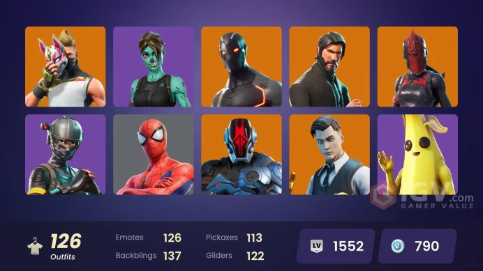 {PC/PSN/XBOX} 790 VB} 126 SKINS: THE REAPER / ELITE AGENT / MAKO / TAKE THE L / ENFORCER / ROX / OMEGA / THE PRISONER / SNAP / THE SCIENTIST