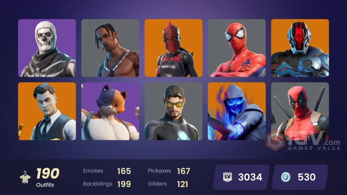 Full Acces 190 skins | Travis Scott | Gold Midas | Gold TNTina | Gold Meowscles | Gold Skye | Gold Brutus | The Champion | Fixer | 730 VB