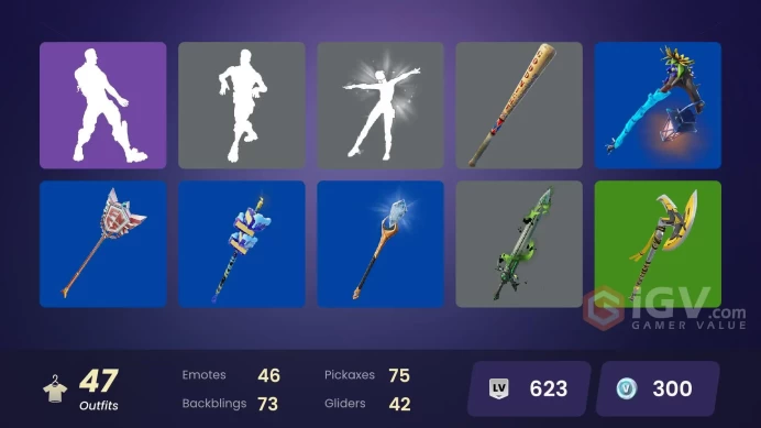 [PC/PSN/XBOX/NINTENDO]   47 skins | Harley Hitter | Black Panther (Shuri) | Illusory Mysterio | Classic Peelverine |   300 VB  ZAK516