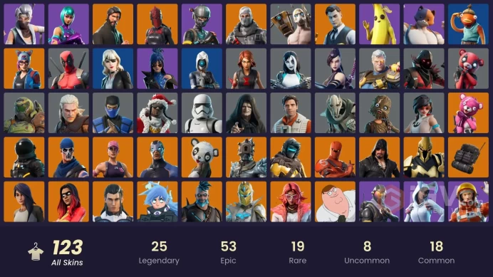 Full 87 skins | Wonder | The Reaper | Take The L | OG STW | Elite Agent | Sub Commander | Rogue Agent | Havoc | Nezumi