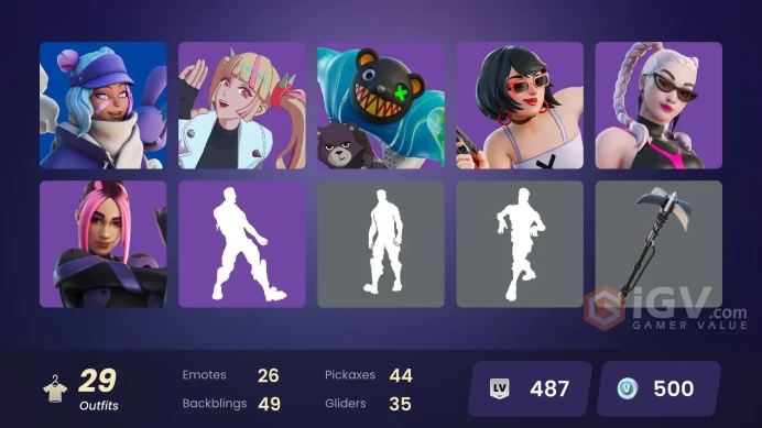 PC/NINTENDO]  29 skins | Rebirth Harley Quinn | Paradigm (Aurelian) | Malik (Solitary Defender) | Twyn | Inferno | Snap |500 VB   ZAK5189 