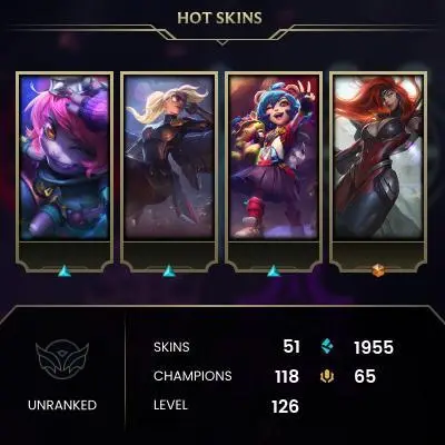 EUW RARE SKINS | SKT T1 Lee Sin | Dream Dragon Yasuo | SKT T1 Jax | 126 LVL | 50 SKINS | 118 CHAMPIONS | MAX RANK PLATINUM 2