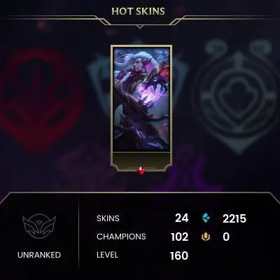 LAS | VERY RARE | True Damage Yasuo + Dream Dragon Yasuo | Riot Kayle | 24 SKINS + 102 CHAMPS | 160 LVL