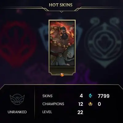 [EUW] | NO BAN RISK | Spirit Guard Udyr, Neon Vi, Crime City Graves, Pool Party Lee Sin | FULL ACCESS | SAFE LOL ACCOUNT | INSTANT DELIVERY