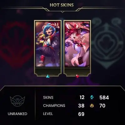 [EUW] | NO BAN RISK | Omega Squad Veigar, Star Guardian Jinx, PROJECT: Leona, True Damage Senna | 30+ LVL Ranked Ready | FULL ACCESS 