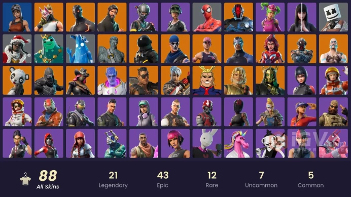 [PC/PSN/XBOX] 88 skins | OG STW | The Reaper | Elite Agent | Take The L | Renegade Raider | Rogue Agent | Trailblazer | 345 VB J0396