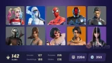 [PC/PSN/XBOX] 142 skins | The Foundation (Helmet Off) | Battle-Tested | Snap (Kalamadness) | Collector Kado Thorne | 350 VB J0398